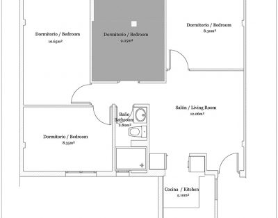 Santa Cecilia 27 4º (Room 2)