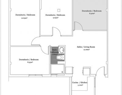 Maestro Guridi 3 3º (Habitación 1)