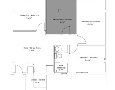 Maestro Jiménez 5 4º (Room 2)